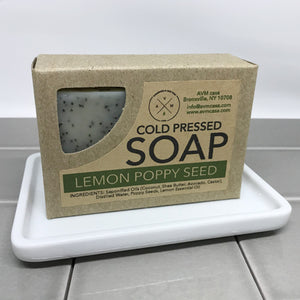 Lemon Poppy Seed Cold Pressed Soap