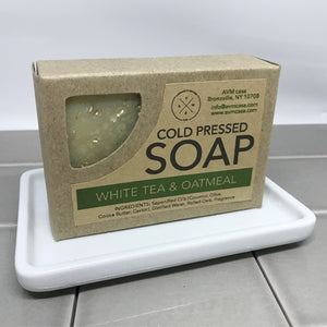 White Tea & Oatmeal Cold Process Soap