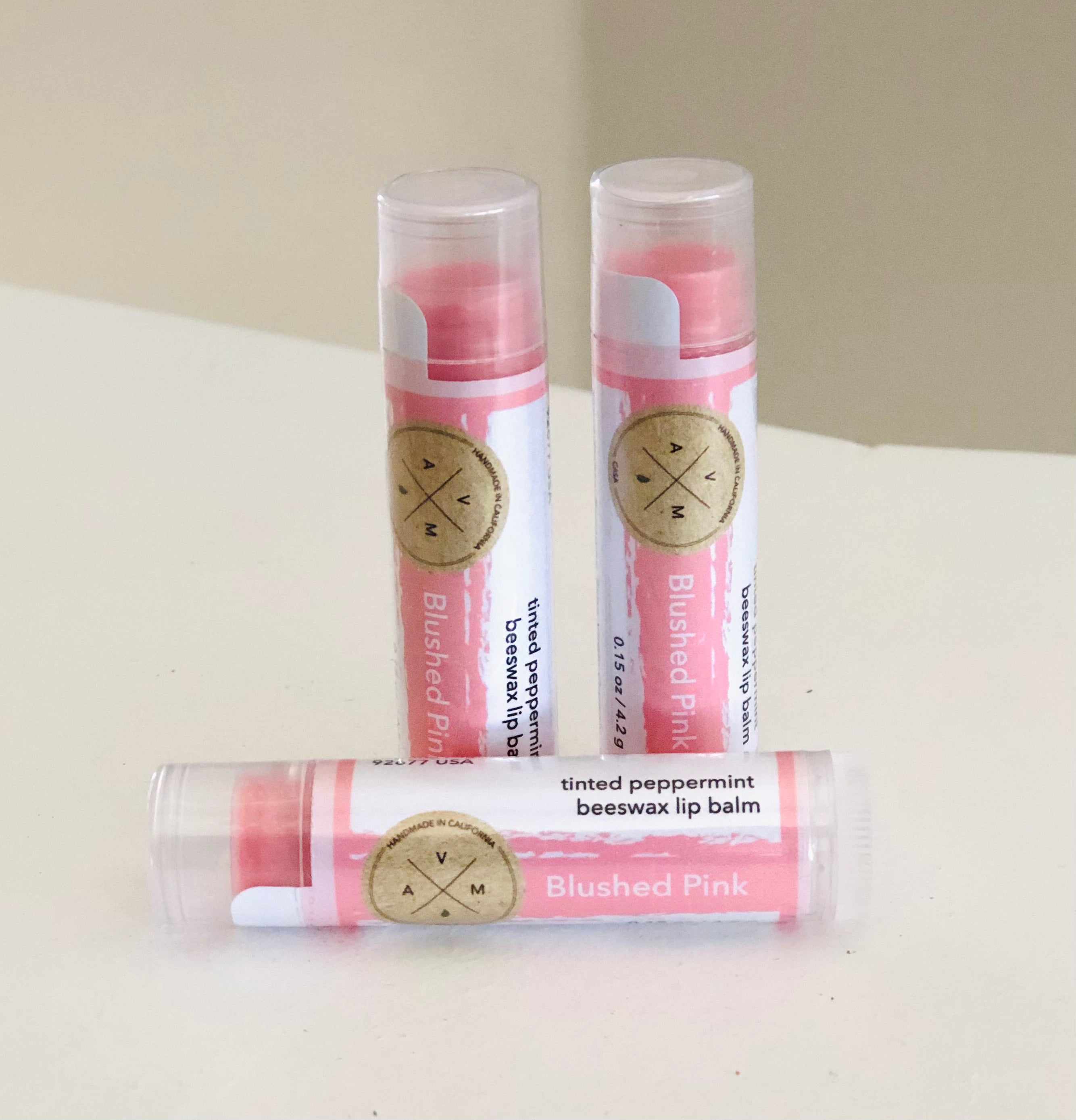 Tinted Peppermint Beeswax Lip Balm